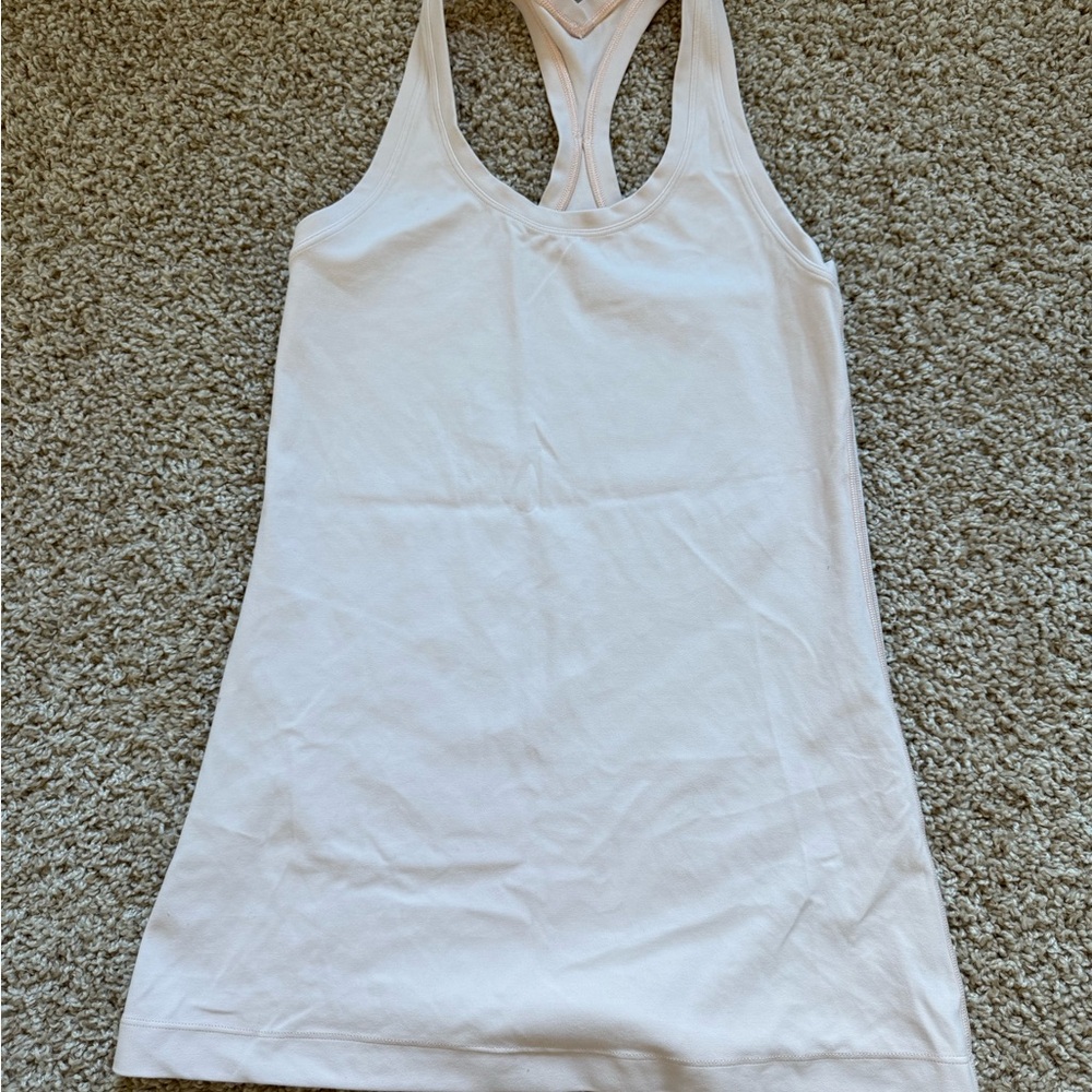 Light pink Lululemon tank top